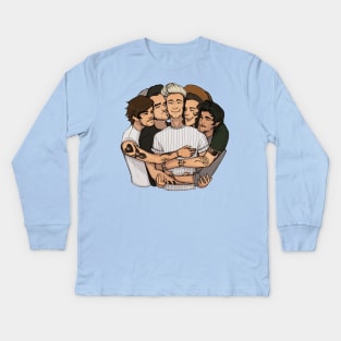 miscellaneous friendship one direction Kids Long Sleeve T-Shirt